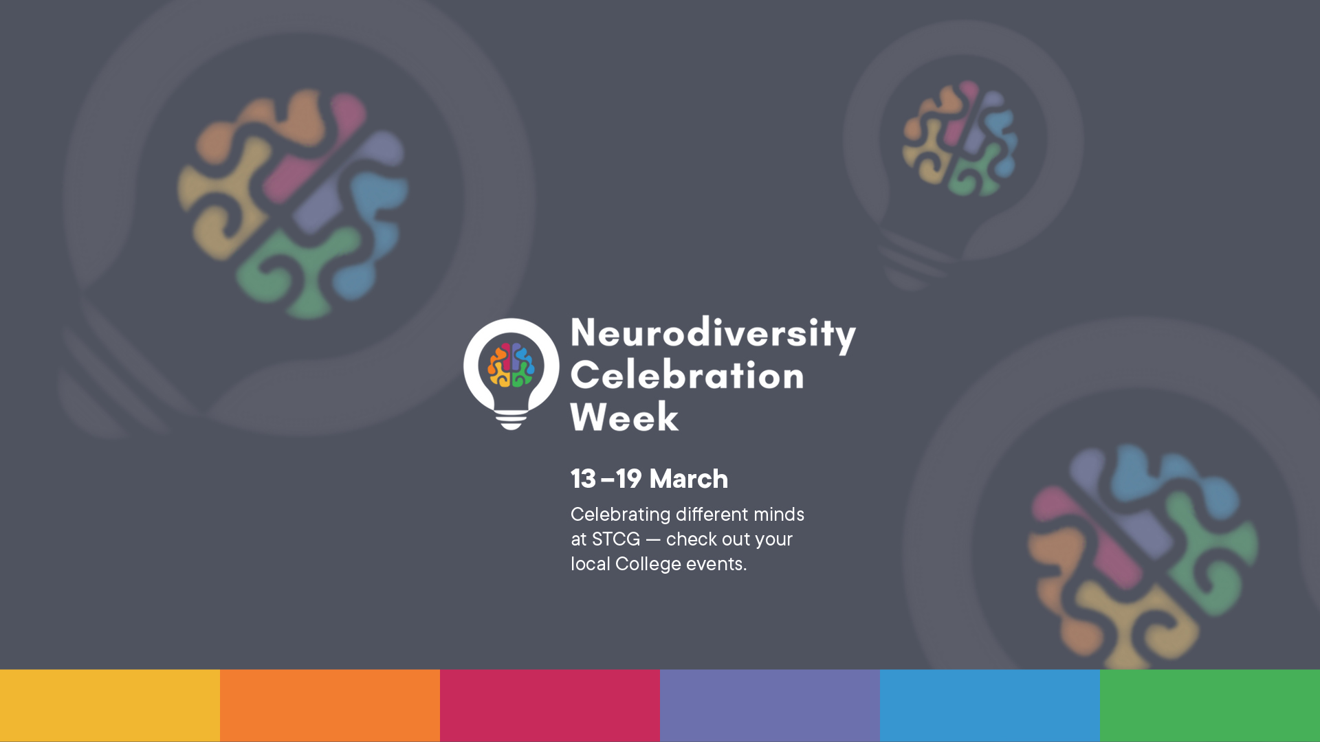 Celebrating Neurodiversity Week across South Thames Colleges Group