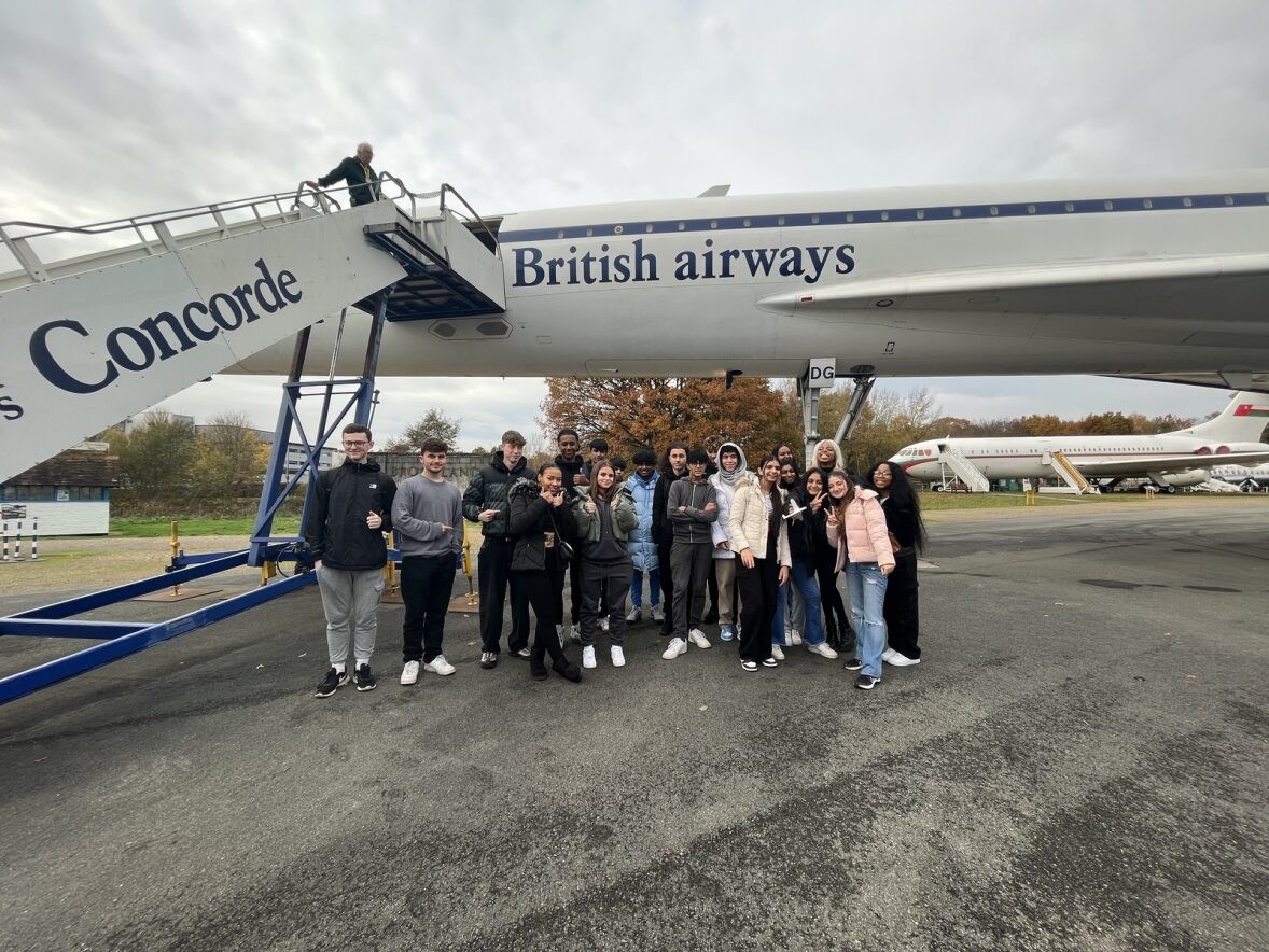 Aviation Operation students enjoy fantastic visits to the BA Pilot & Crew Training Centre and Brooklands Museum
